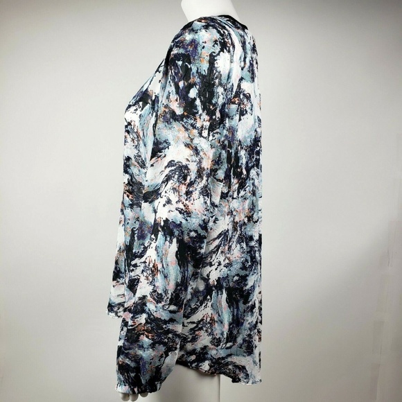 SIMPLY VERA VERA WANG Blue Top Medium - Picture 7 of 7